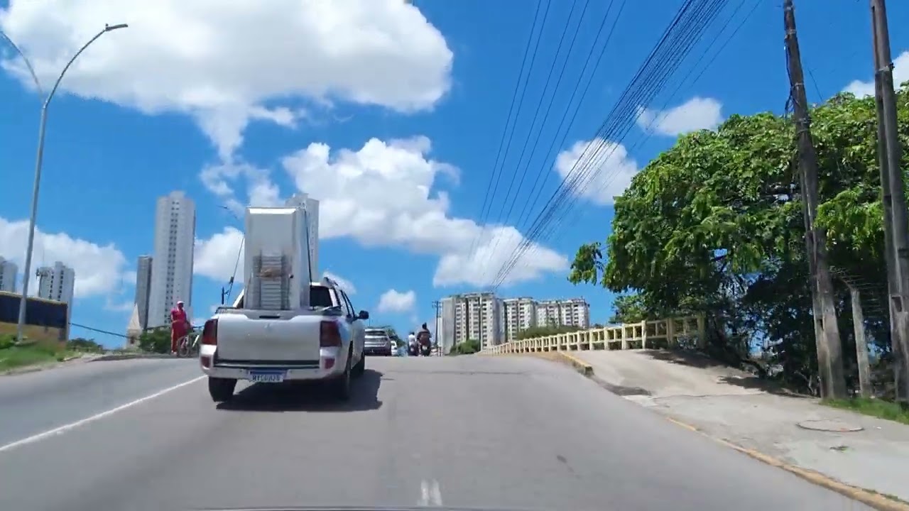 Descida da Estrada de Aldeia em Camaragibe, até o final da AV Caxangá em Recife-PE.