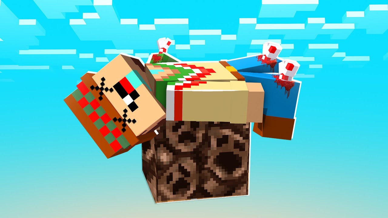 ¡Minecraft PERO es 1 BLOQUE MORTAL! 😨💀🩸 SILVIOGAMER MINECRAFT PERO
