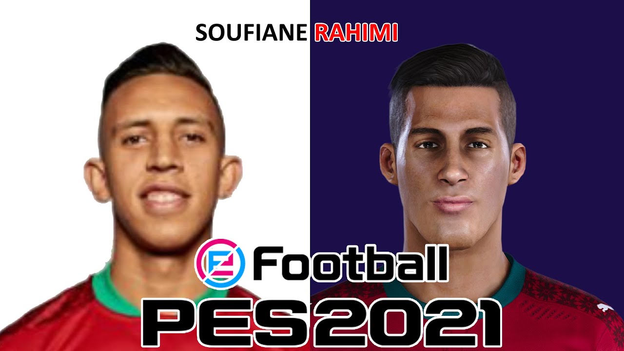 SOUFIANE RAHIMI | PES 2019/2020/2021 | FACE BUILD & STATS