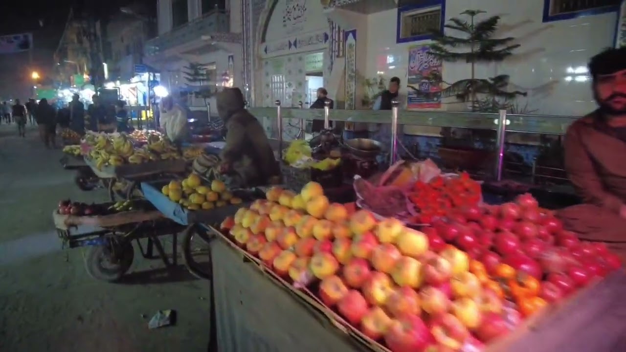 Pakistan Awan Market Walking tour 4K/2023