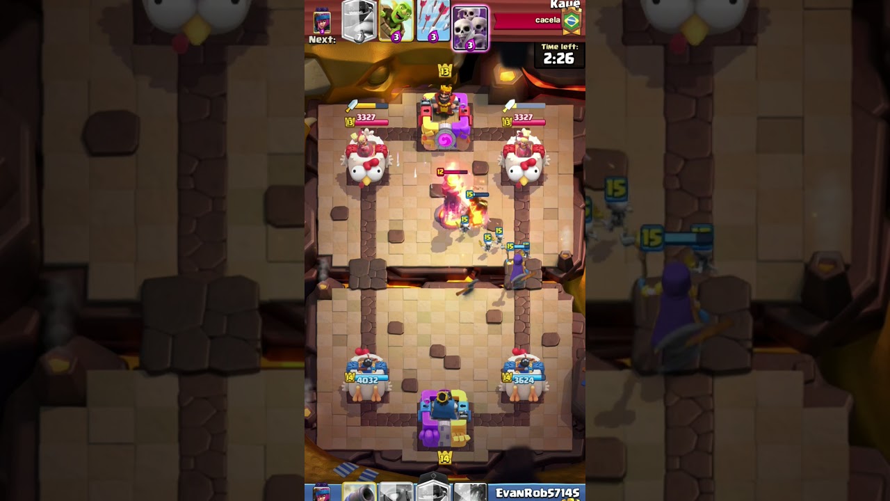 The dumbest person I met at 7000 trophies lmao #clashroyale
