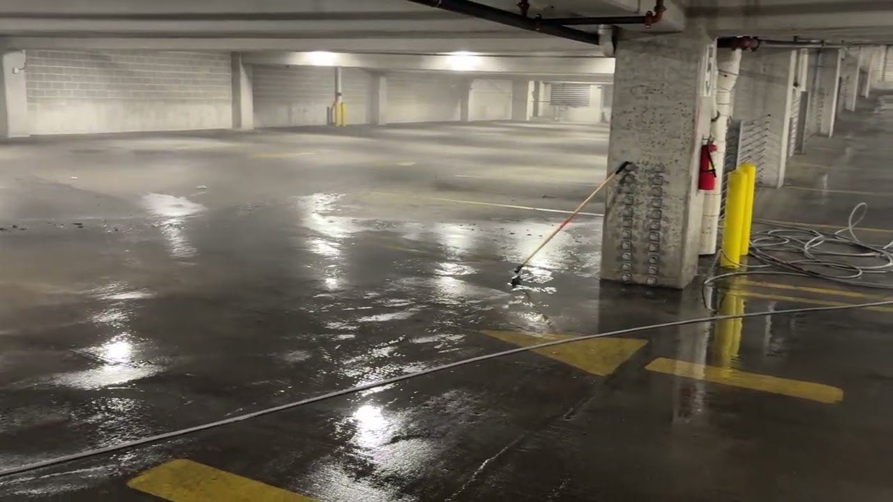 Rainy Street Pressure Washing 