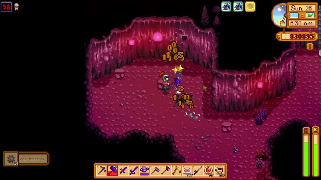 Stardew Valley:  How I got an Iridium Needle
