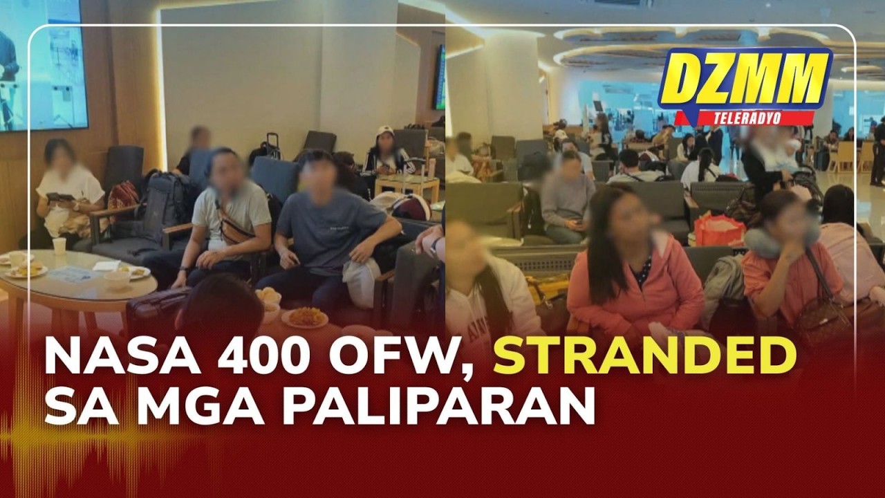 Almost 400 OFWs stranded in NAIA over growing tension in Middle East | DZMM Teleradyo(02 March 2026)