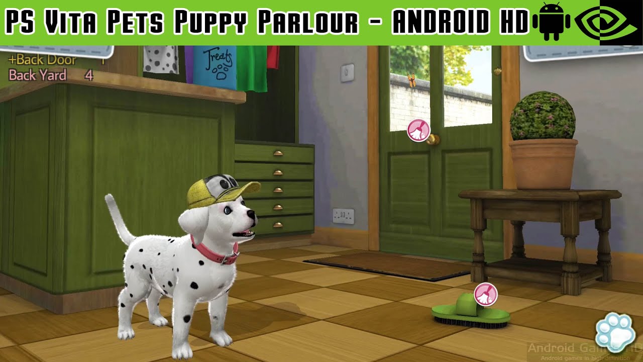 PS Vita Pets: Puppy Parlour - Gameplay Nvidia Shield Tablet Android 1080p (Android Games HD)