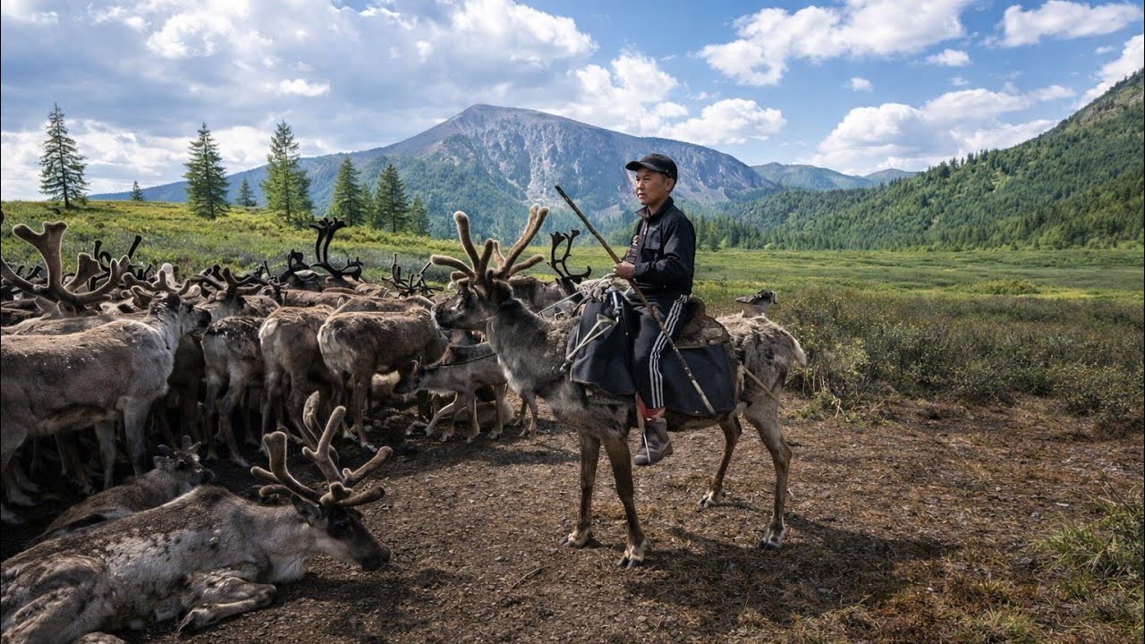 Оленеводы Цаатан: Исчезающая кочевая жизнь у российской границы | Кинематографический документаль...