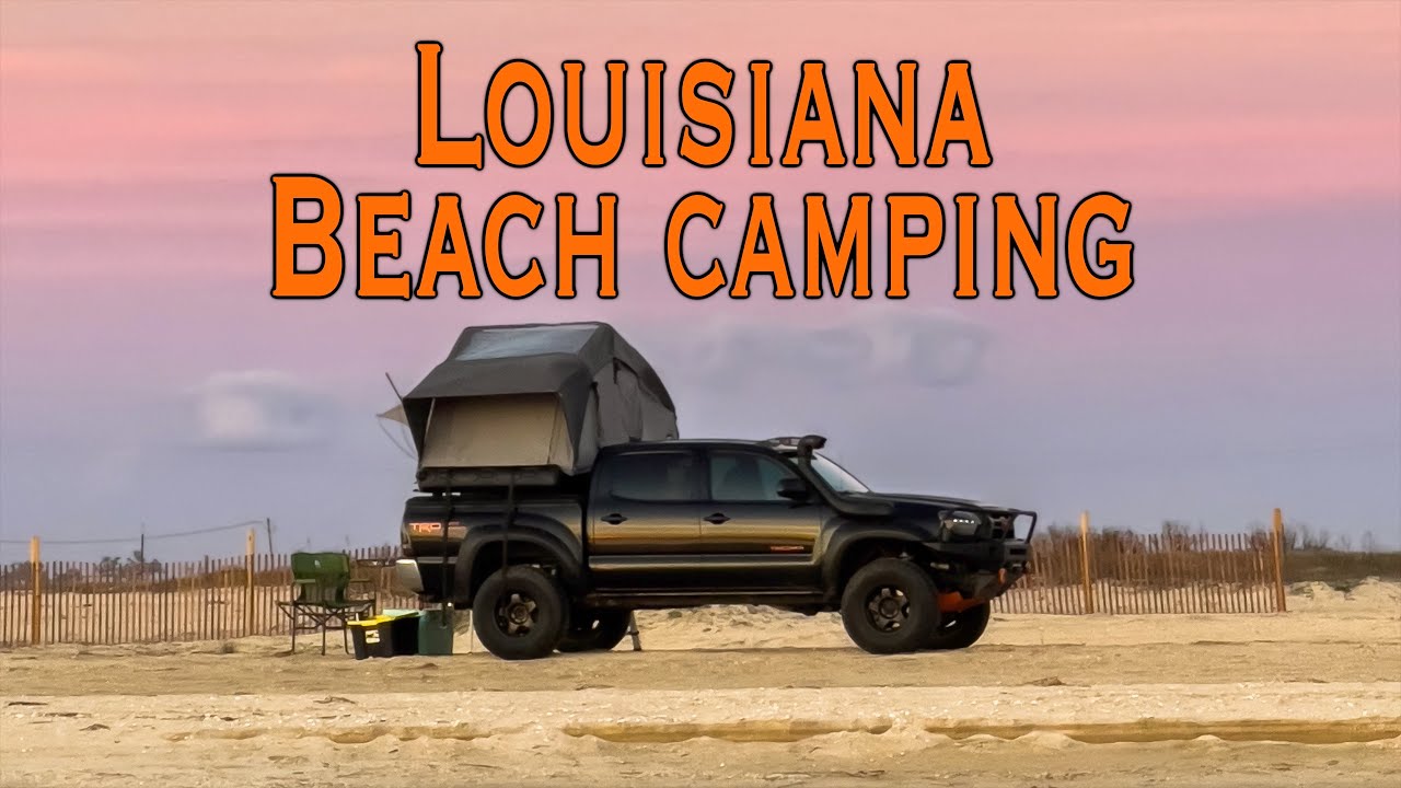 Camping at Rutherford Beach, Lousianna | The Arizona Trip Begins