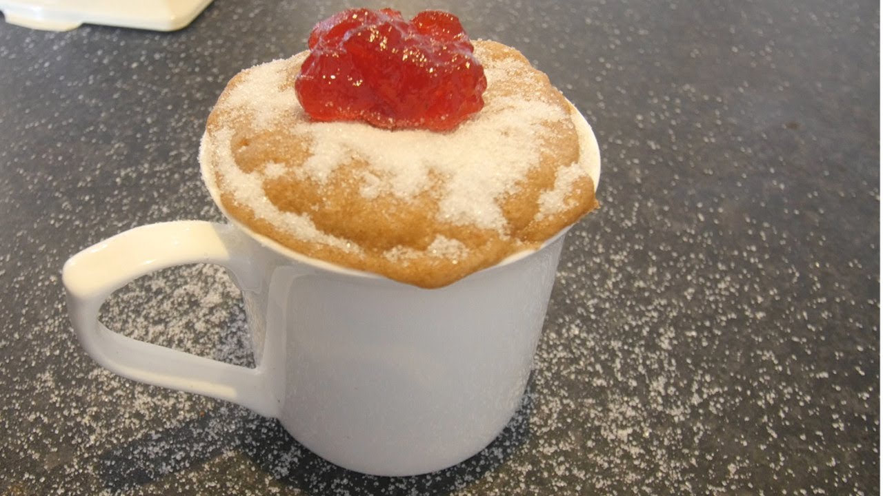 Doughnut in a mug recipe!?
