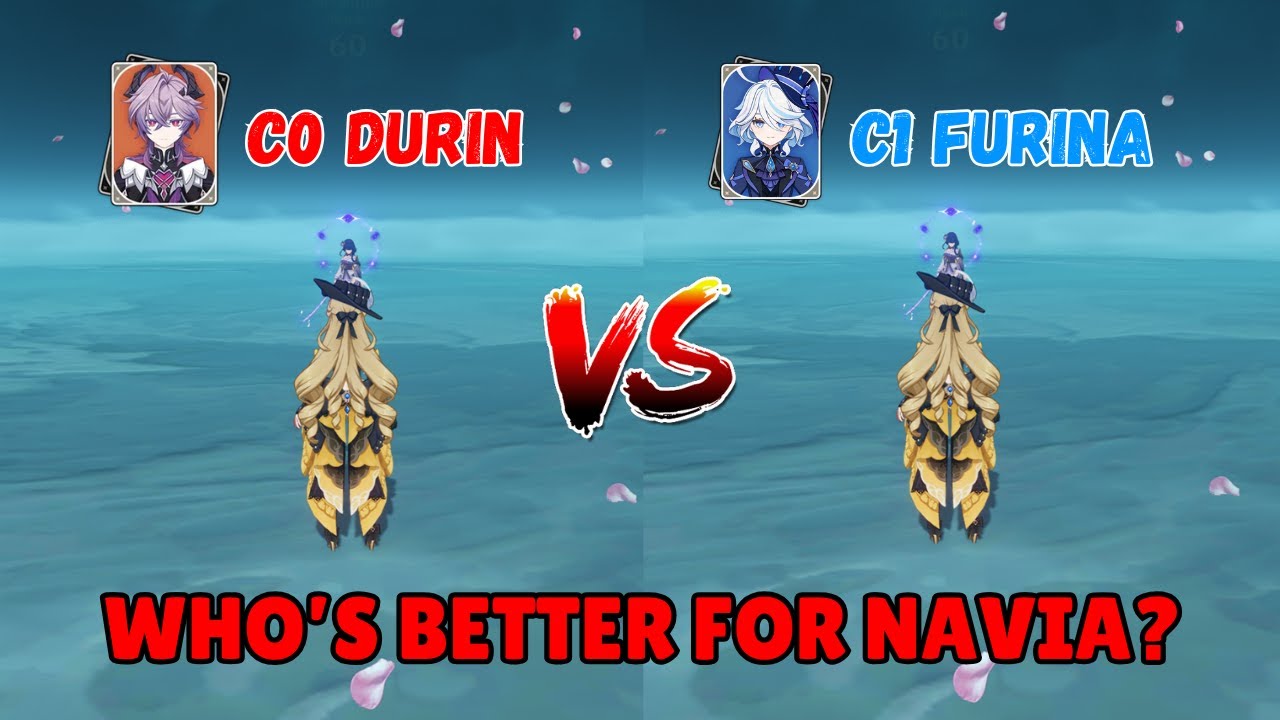 C0 Durin or C1 Furina? For Navia Hypercarry!! - Genshin Impact