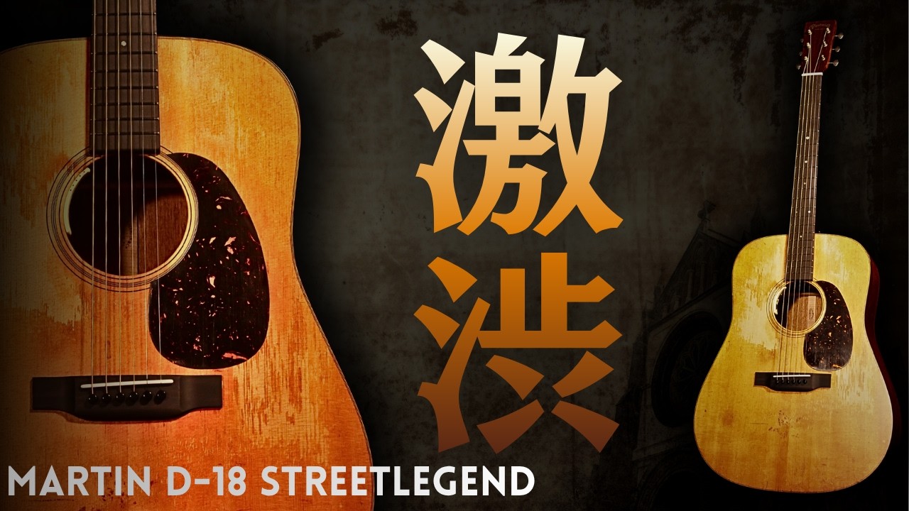 映えます！【Martin D-18 Street Legend】2024年製 L.R.Baggs Anthem（完全予約制 名古屋アコギ専門店 オットリーヤギター）