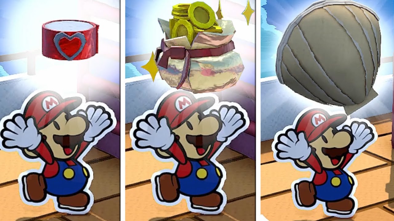 Paper Mario: The Origami King - All Great Sea Treasure Locations