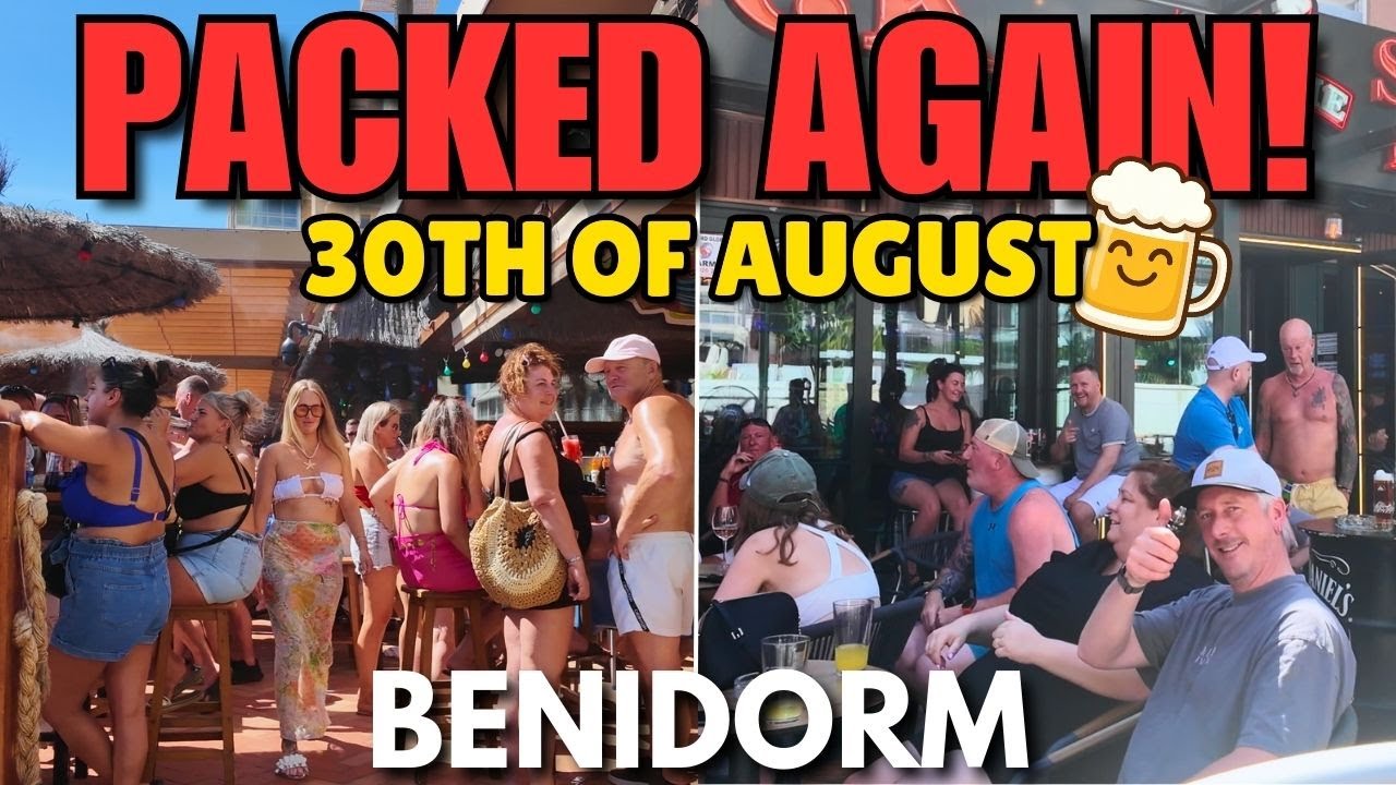 Benidorm - JAM-PACKED Bars Everywhere! 🍻🔥┃Is It BUSY SEASON Again?!