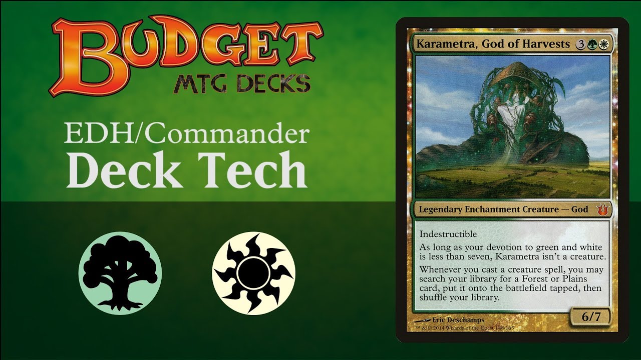 Budget Karametra, God of Harvests - EDH / Commander LANDFALL