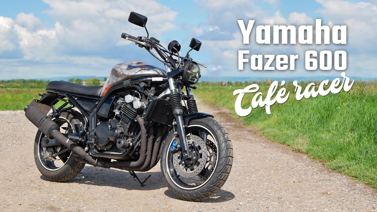 Lubošov Café racer je Yamaha Fazer 600 inak - motocykel.sk