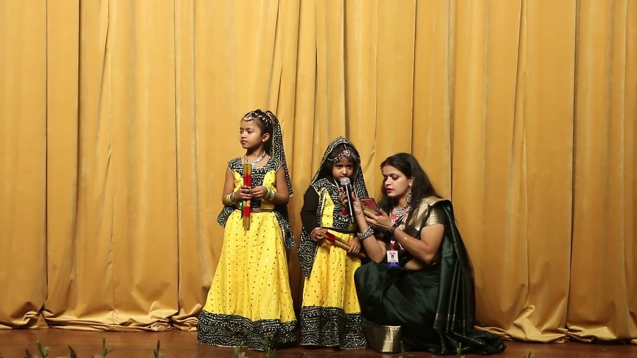 Navratri Special Dandiya Kids Performance | Slot 1 |  ICON Nurturing Innocence| Annual Function 2025