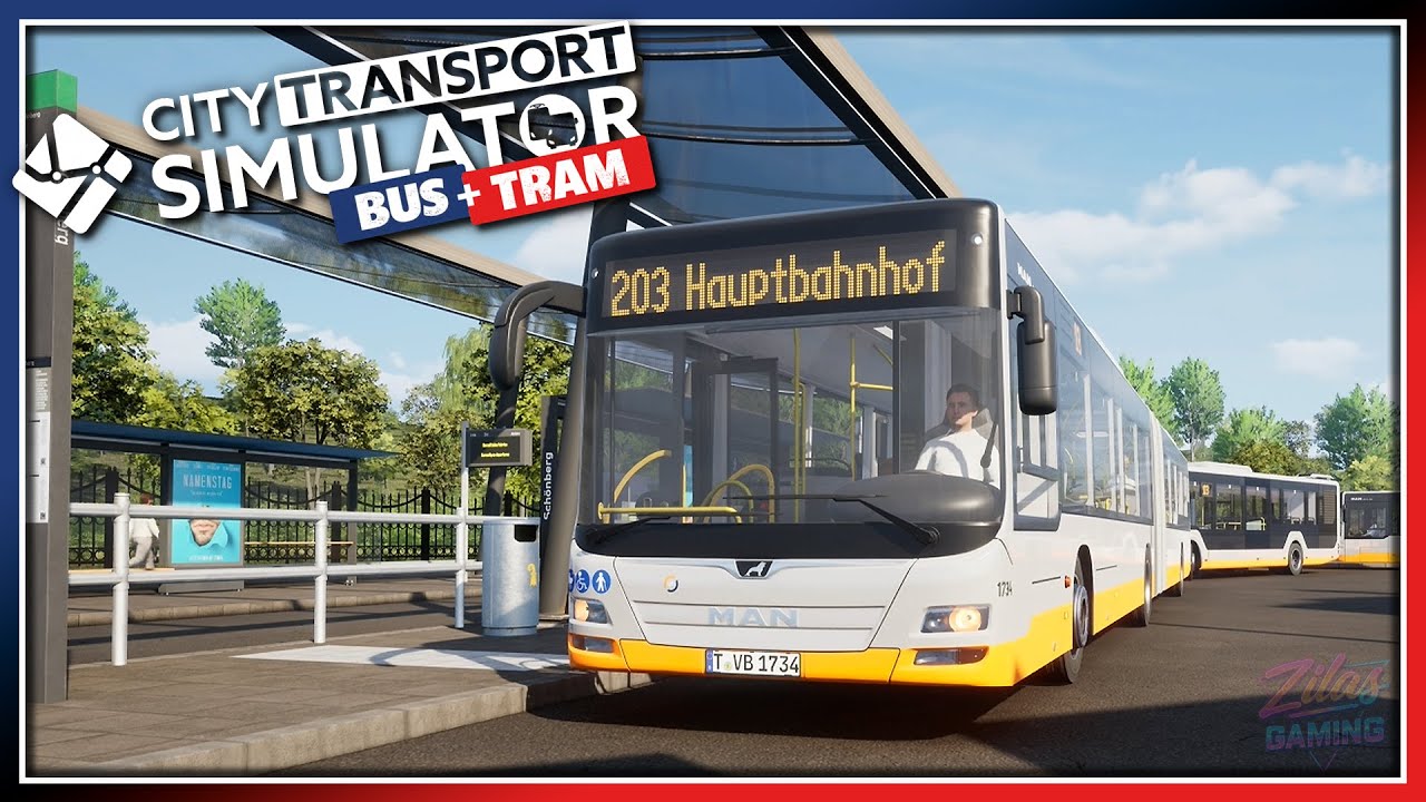 CITY TRANSPORT SIMULATOR #25 🚌 Mit dem MAN 18C auf der 203 🚌 PS5 Gameplay Deutsch
