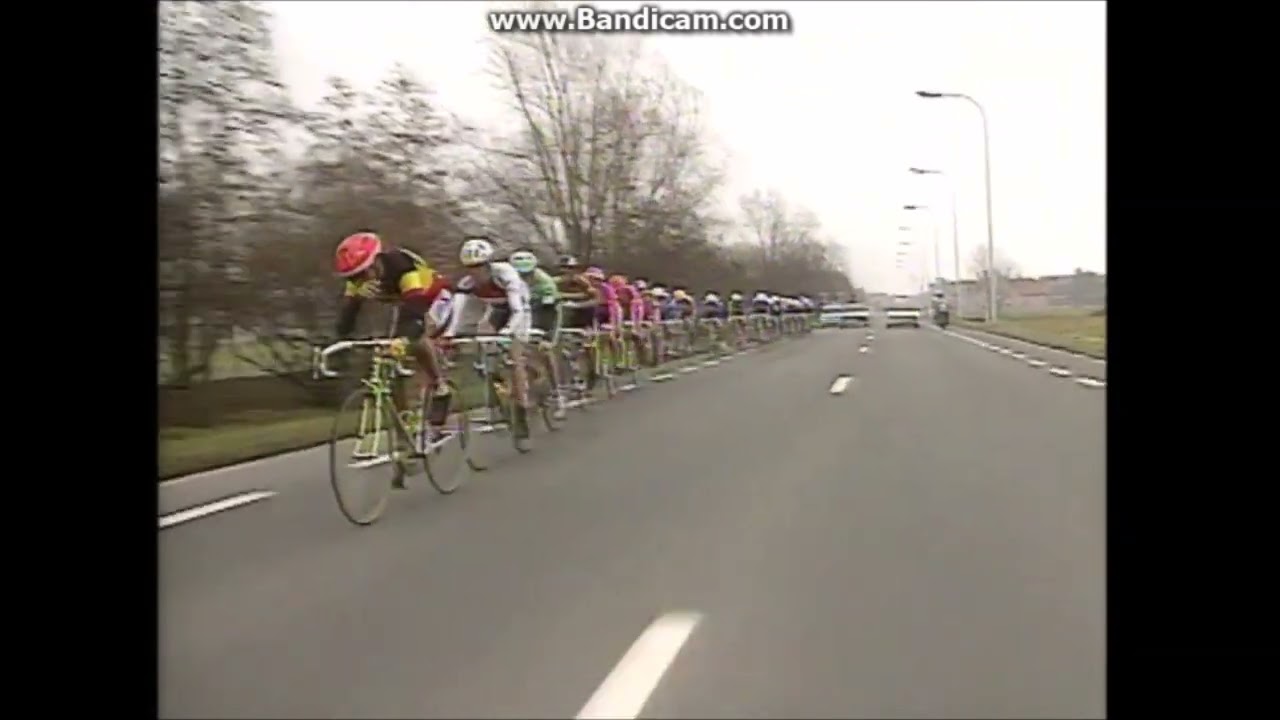 Omloop Het Volk 1991 - Andreas Kappes domine le sprint final