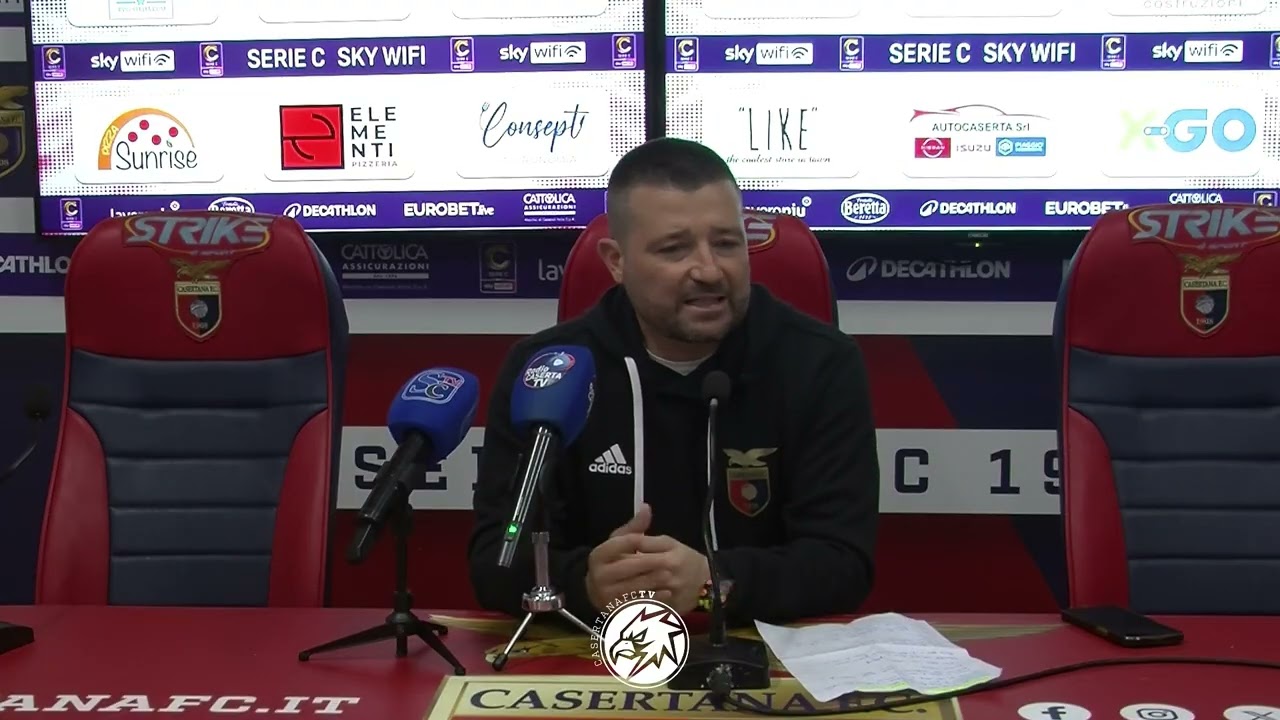 PREMATCH | Mister Coppitelli alla vigilia di Catania-Casertana