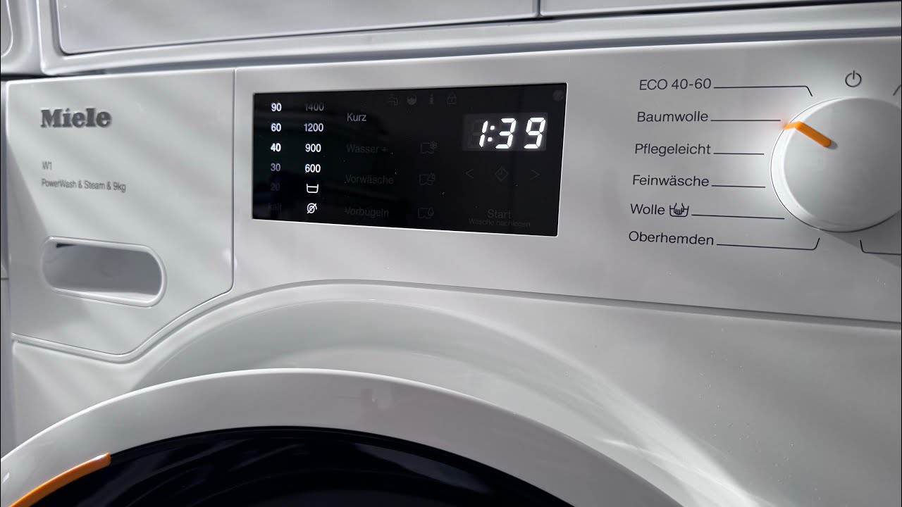 Miele W1 | Baumwolle 40° Kurz