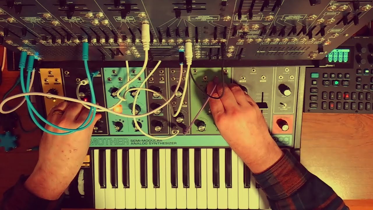 winter mood - Moog Grandmother && ARP 2600m