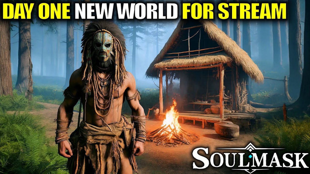 This Time I’m bringing my Friends! | Soulmask Gameplay | Part 1