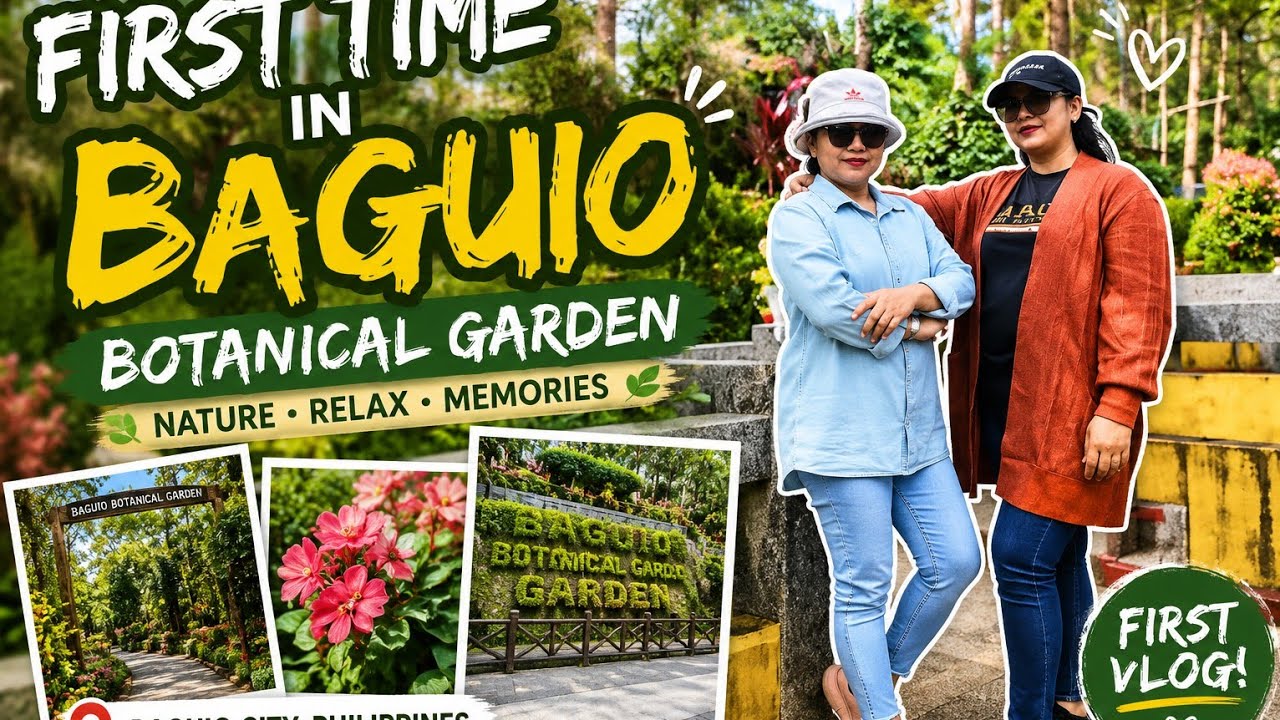 Botanical Garden here in Baguio #benguet #philippines ll WalkTourPH.