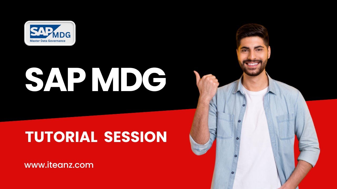 SAP MDG Tutorial for Beginners | SAP MDG Demo | Introduction to SAP MDG Training | Iteanz