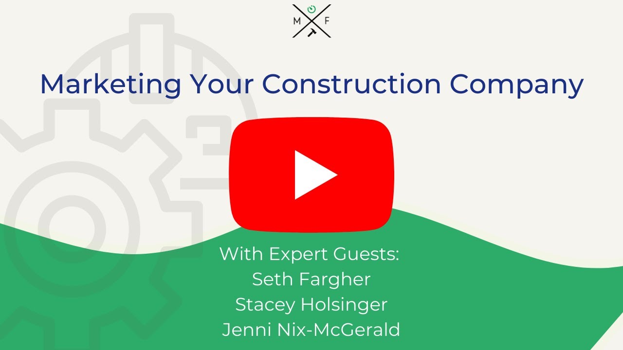 Webinar Replay: Construction Marketing