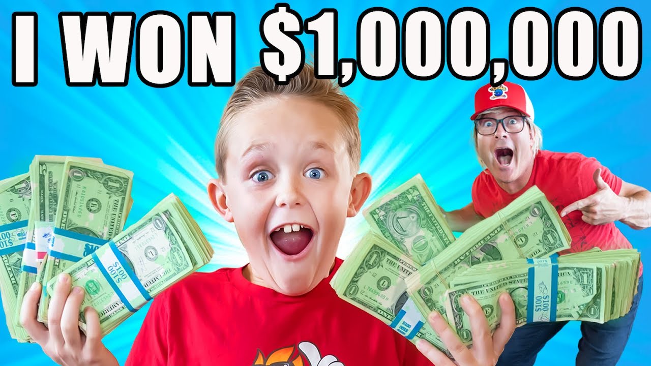 Я выиграл 1 000 000 долларов на игровом шоу! Веселый отряд!
