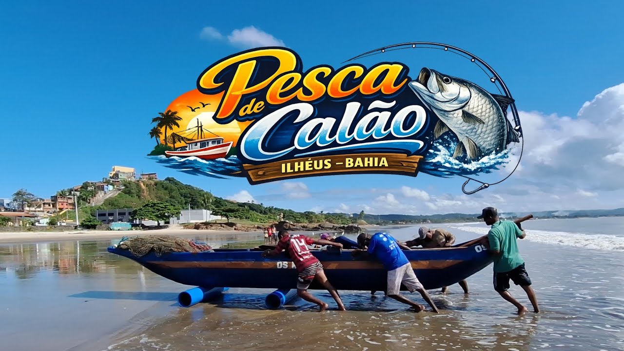 ISSO É PESCA RAIZ! A Tradicional Pesca de Calão em Ilhéus!