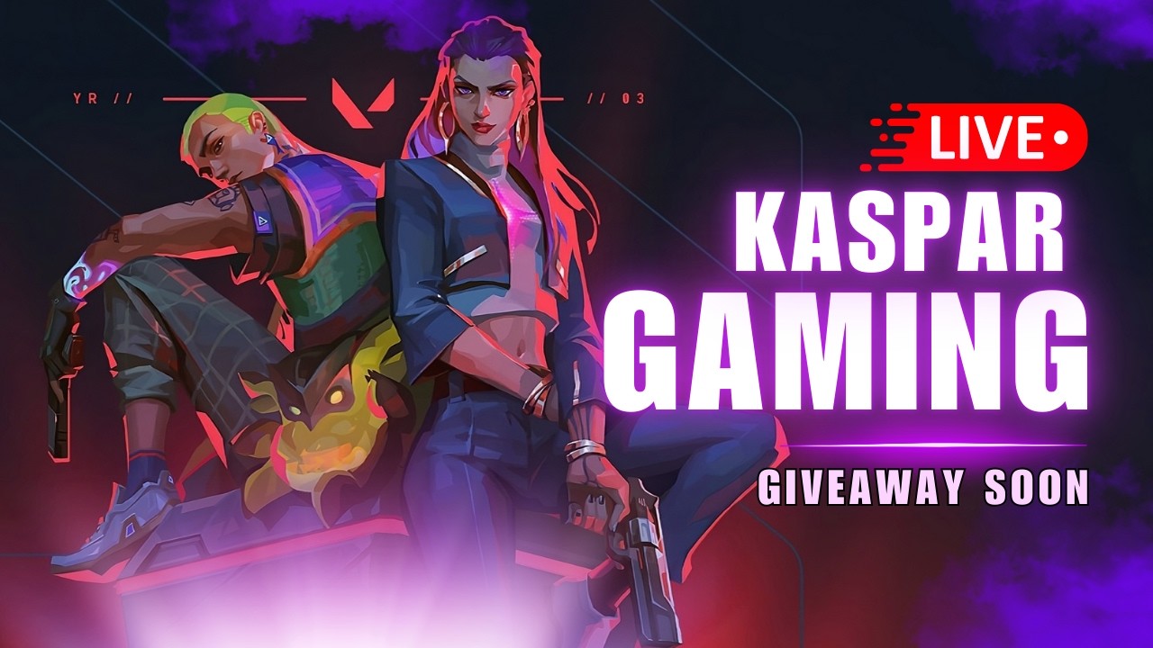 Valorant live with Kaspar - Giveaway @800 Subs  !giveaway #valorant #valorantlive