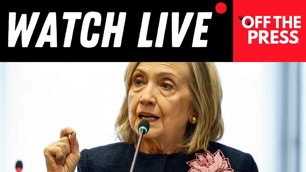 WATCH LIVE: Hillary Clinton Sits For Jeffrey Epstein Deposition
