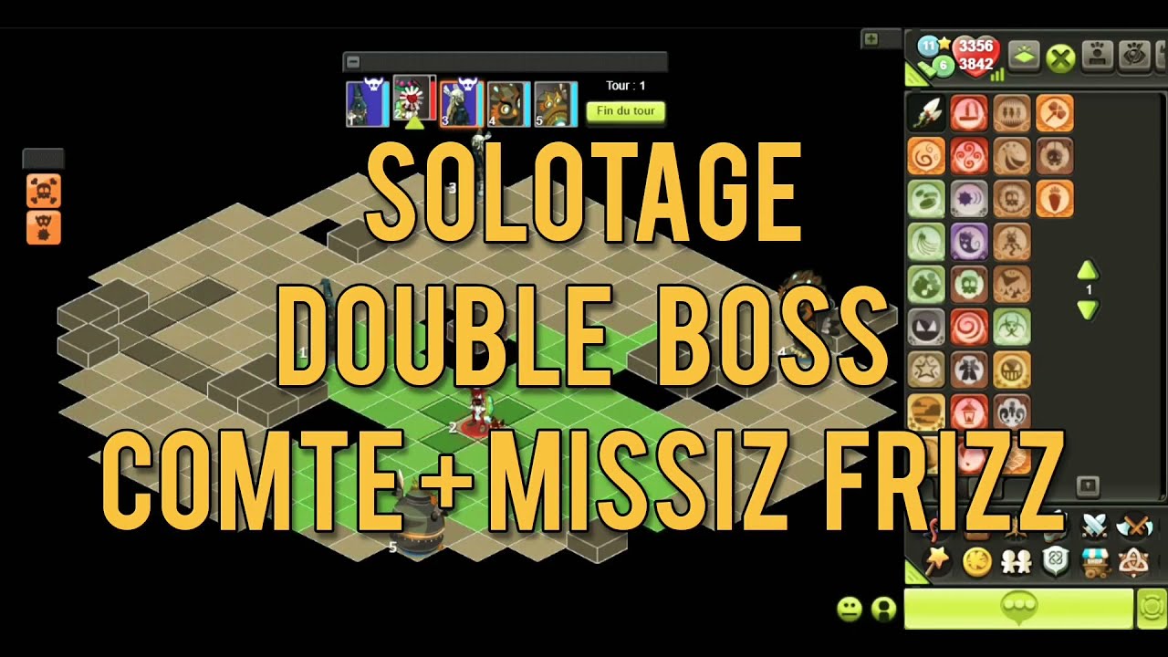 [DOFUS TOUCH] SOLOTAGE DOUBLE BOSS : COMTE + MISSIZ FRIZZ