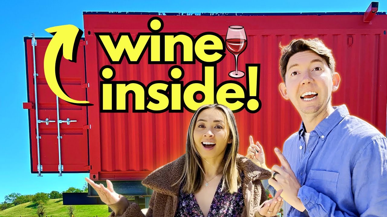 Escape to this Winery's MASSIVE Shipping Container Hotel
