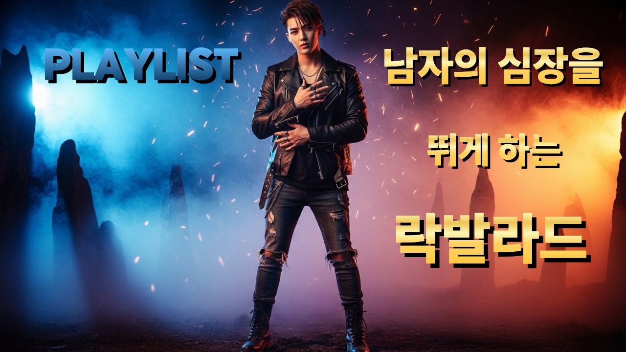 Playlist | 남자의 심장을 뛰게하는 락발라드🔥ㅣHeartfelt Rock Ballads #IsaacNova #AIMusic #RockBallad #2000s #2000년대