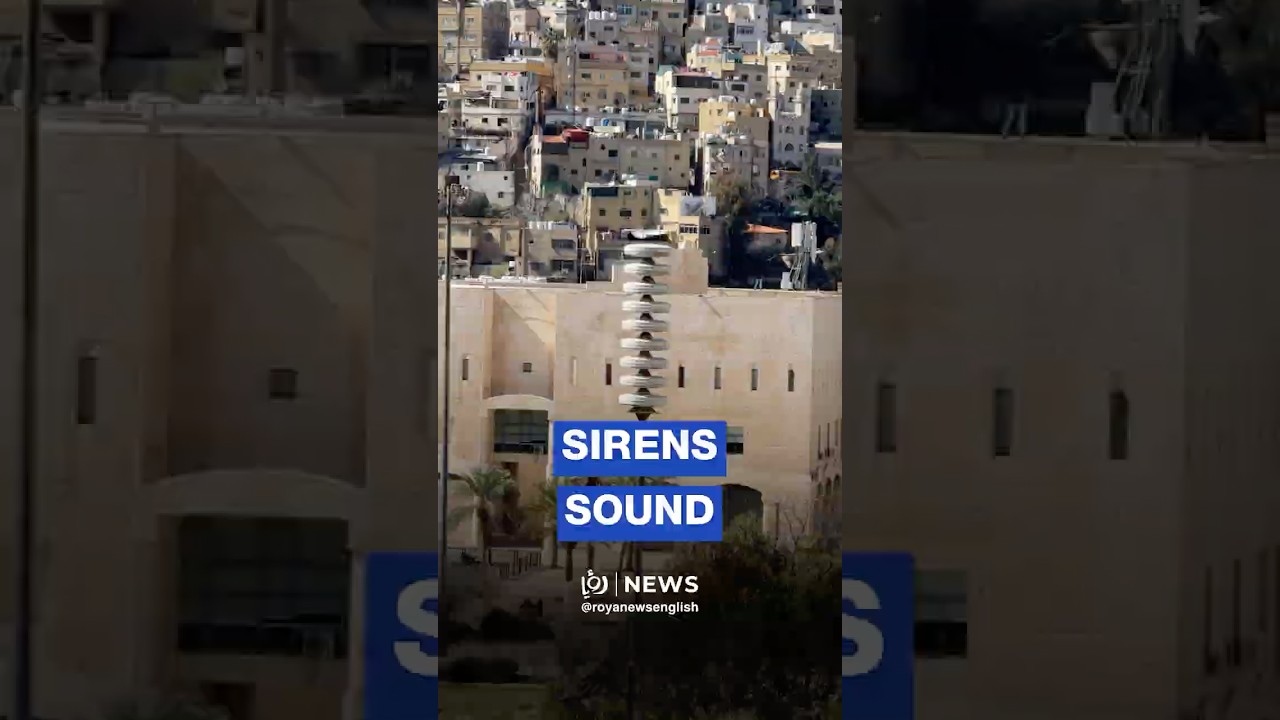 Sirens blare in Jordan amid regional threats
