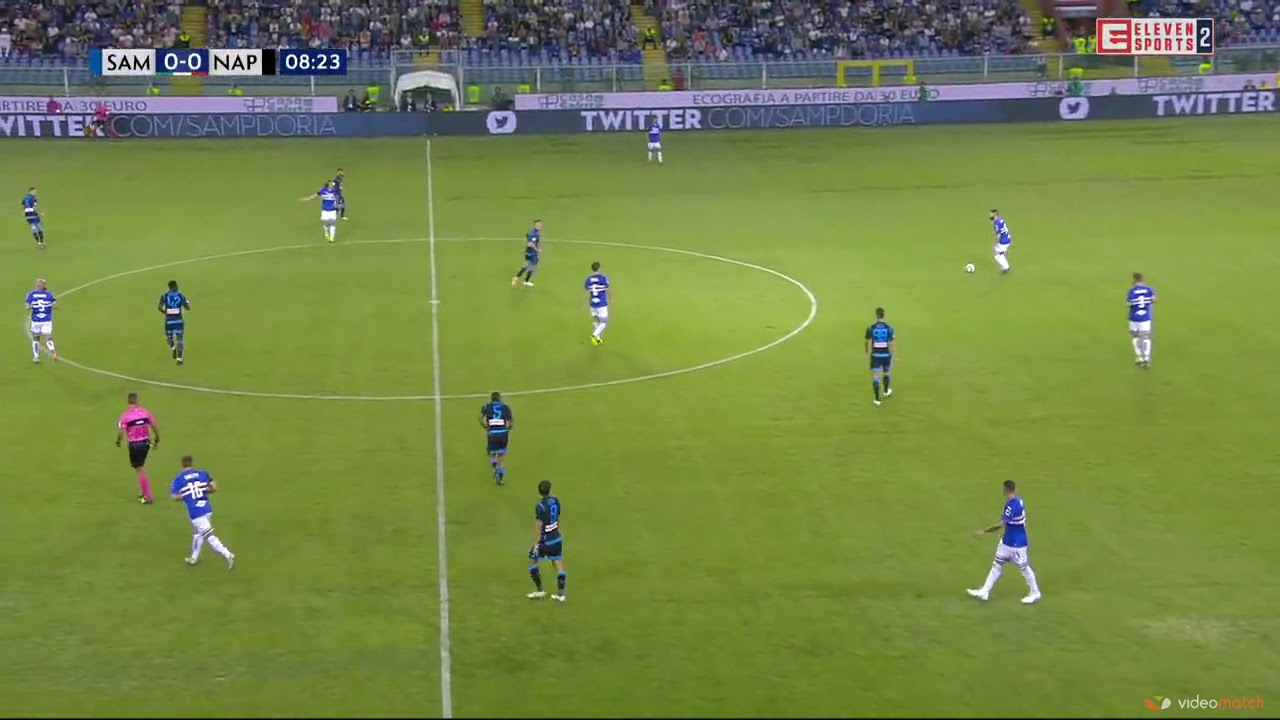 VIDEO ANALISI COSTRUZIONE DAL BASSO DELLA SAMPDORIA