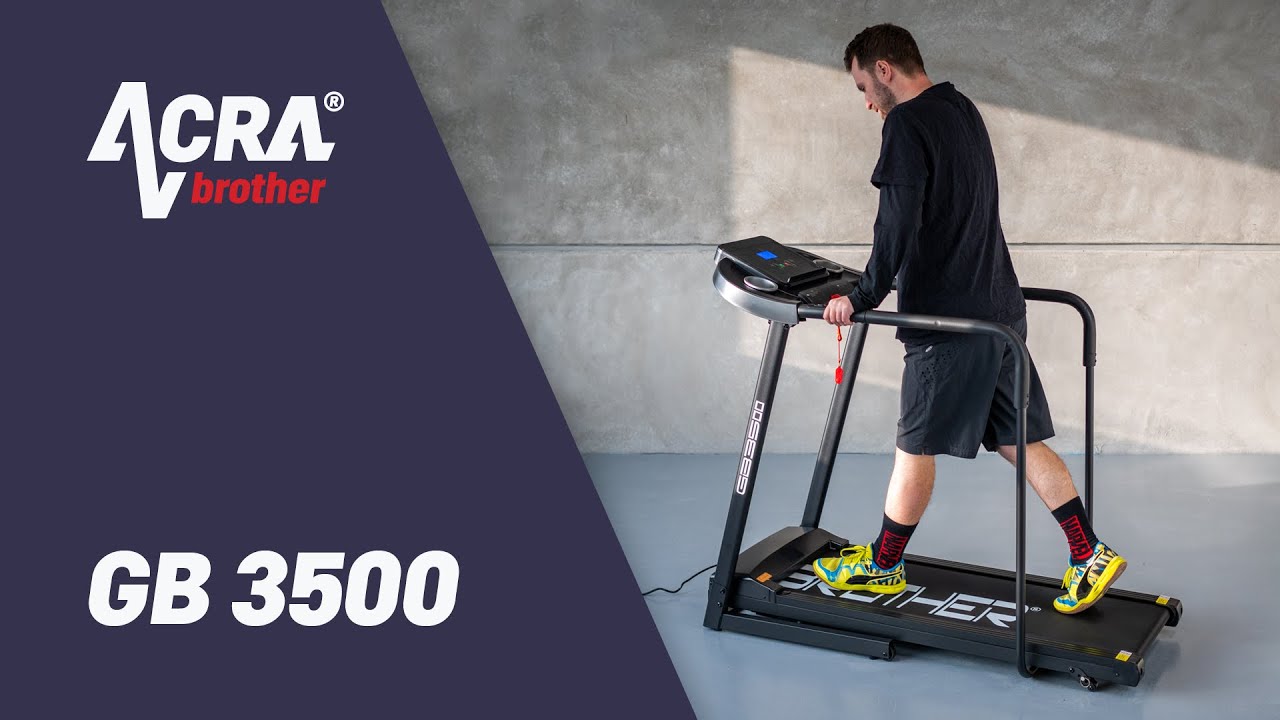 Acra Brother GB3500 - sestavení běžeckého pásu pro chůzi a pomalý běh
