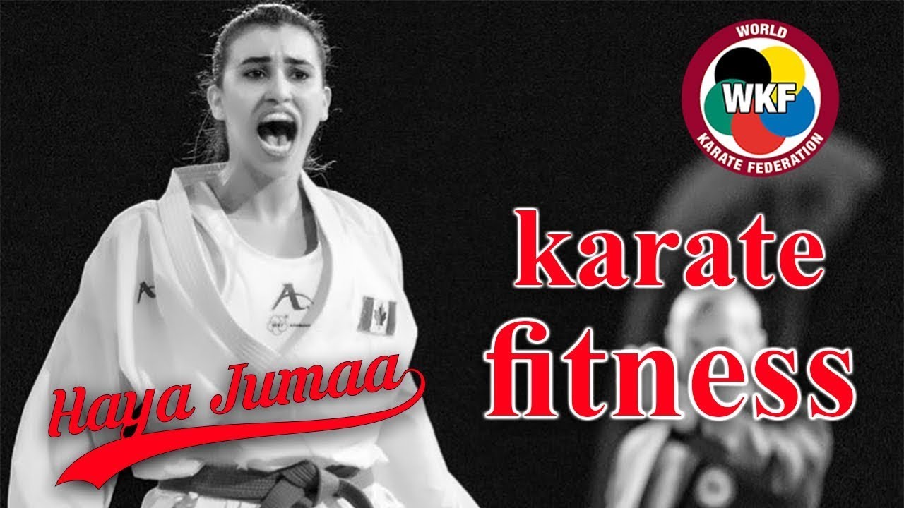 karate fitness ( haya jumaa )  | karate training | best of karate | best of training (female 61 kg)