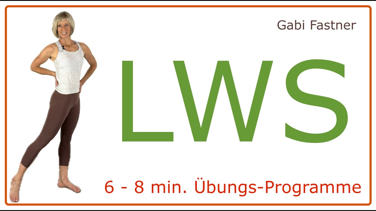 🔸7 min. LWS Lendenwirbelsäulen-Gymnastik, schmerzfreier Rücken durch bewegen und stabilisieren.