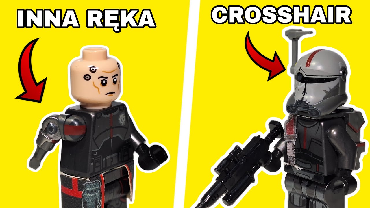 ZMODYFIKOWAŁEM FIGURKI PARSZYWEJ ZGRAI W LEGO