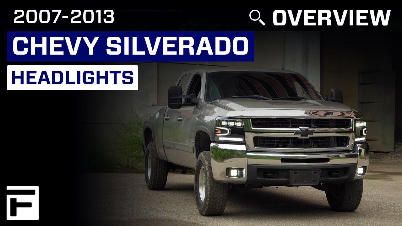 2007-2013 Chevrolet Silverado LED Headlights | FORM Lighting