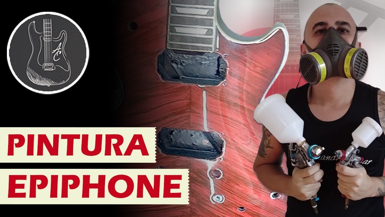 Epiphone Les Paul - Pintura no Top