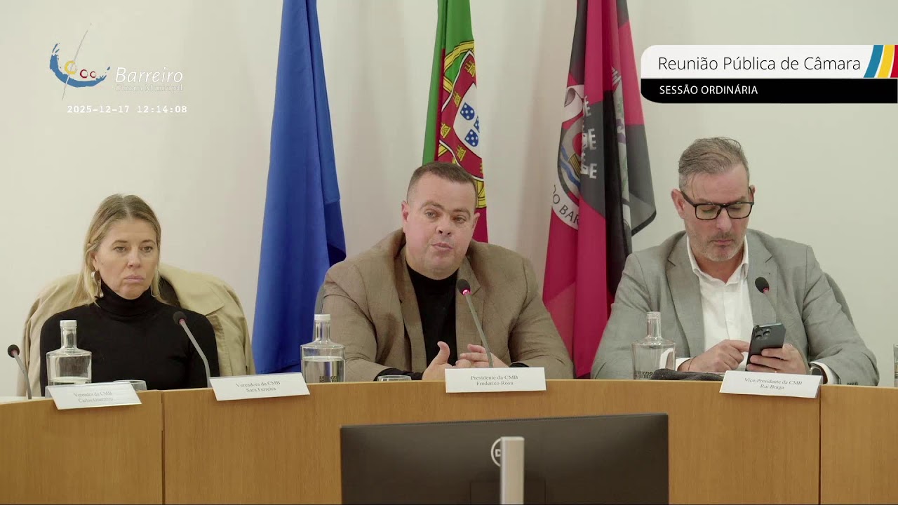 Reunião de Câmara 17/12/2025