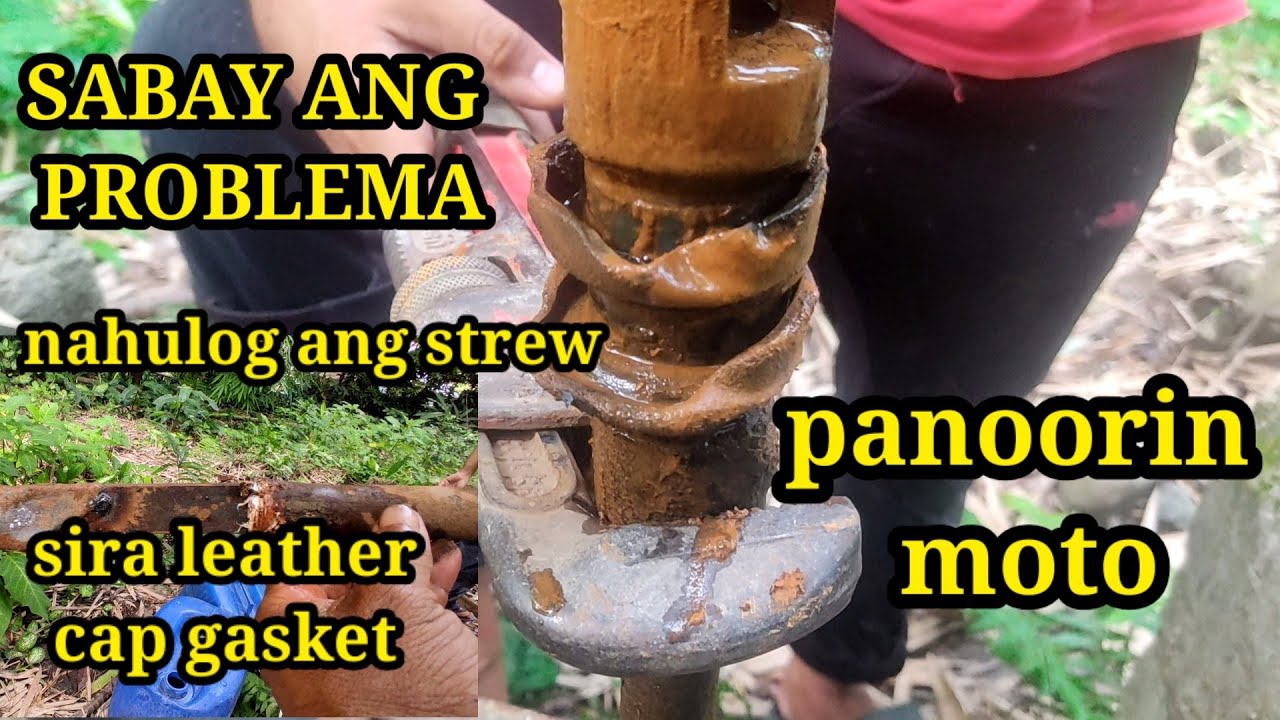 DEEP WELL BUNOT NANG STREW AT REPLACE NANG LEATHER CAP GASKET