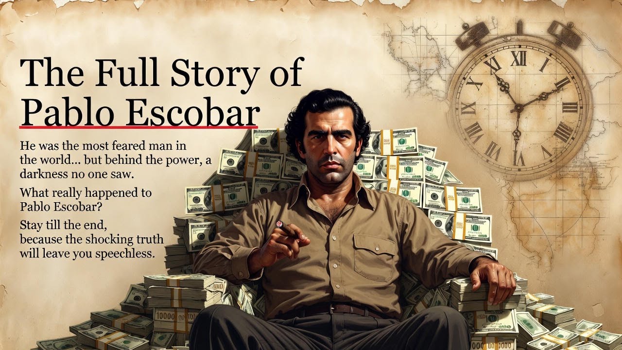 Pablo Escobar: The Shocking Rise and Fall of the World’s Most Feared Drug Lord