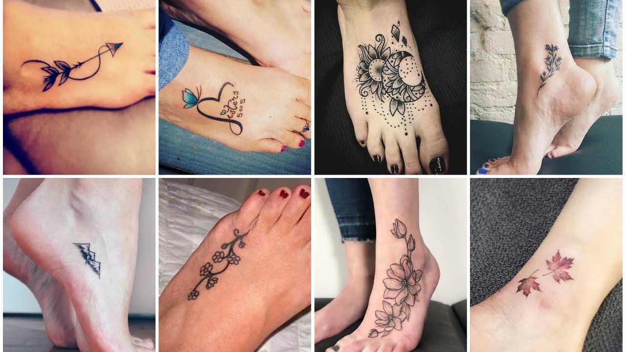 45+ Cute Foot Tattoo Design Ideas For Girls 2025 | BEST Foot Tattoos For Women | PART-1