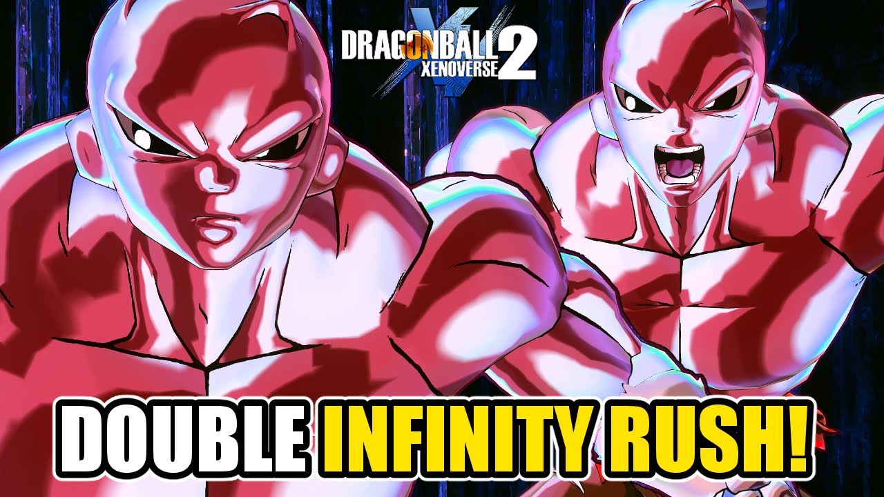 DOUBLE FULL POWER JIREN INFINITY RUSH SPAM IS HILARIOUSLY TOXIC!-DRAGONBALL XENOVERSE 2