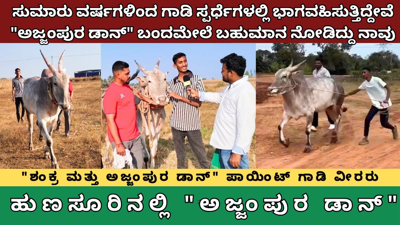 ಸುಮಾರು ವರ್ಷಗಳಿಂದ ಗಾಡಿ ಸ್ಪರ್ಧೆಗಳಲ್ಲಿ ಭಾಗವಹಿಸುತ್ತಿದ್ದೇವೆ 
