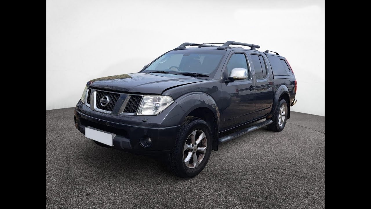 Обзор машины и проверка работы двигателя Nissan Navara 2.5D 2008г. АКПП пробег 169380 км Англия B107